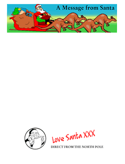 Santa and boomers style