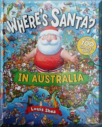 Book cover of 'Where's Santa? in Australia'
