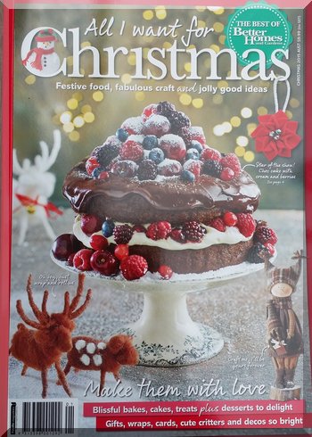 Cover of 'All I want for Christmas' magazine