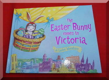 Book cover of 'The Easter Bunny comes to Victoria'
