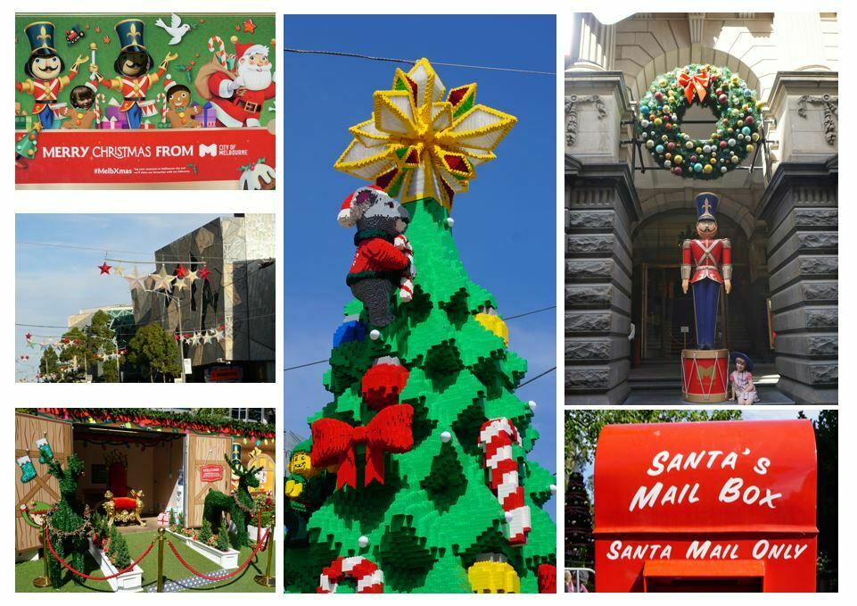 Some of the Melbourne Christmas displays from 2015