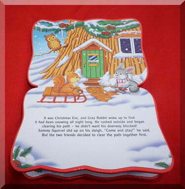 Inside of The magic little Christmas tree book