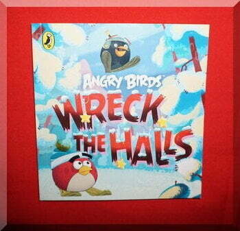 cover of the Angry Birds book, wreck the halls