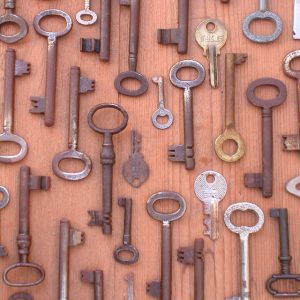 | love santa Display of old keys
