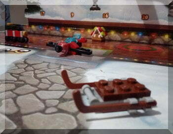 Lego sled from the City advent calendar