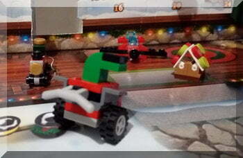 Lego snow machine from the City advent calendar