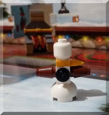 Lego snowman from City advent calendar