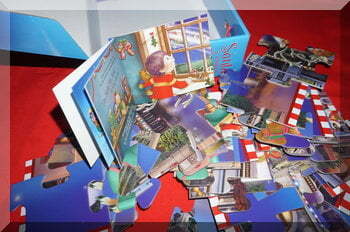 Puzzle pieces and the mini book