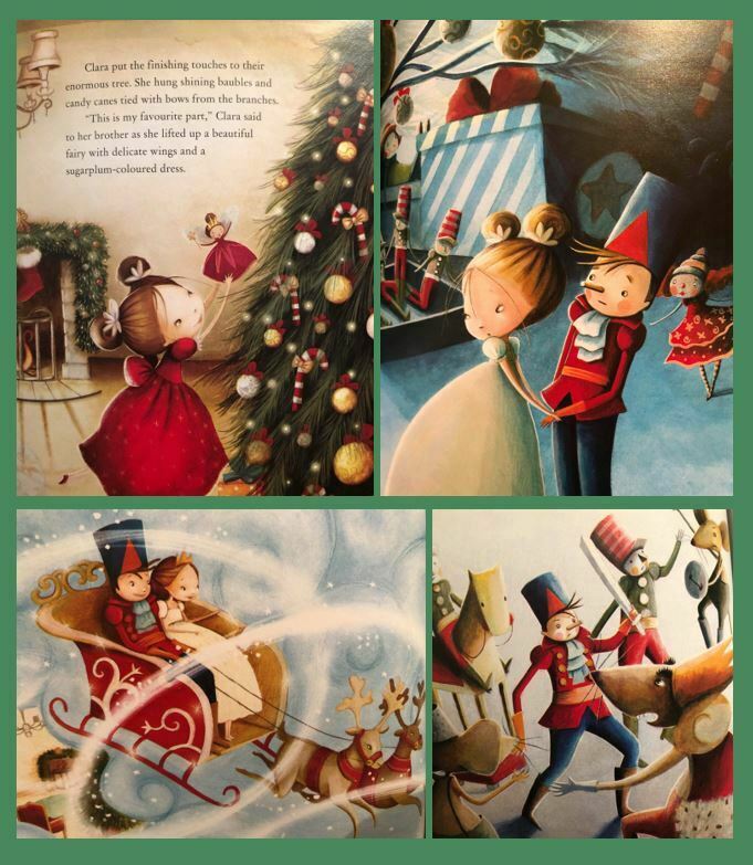 collection of pages from The Nutcracker book