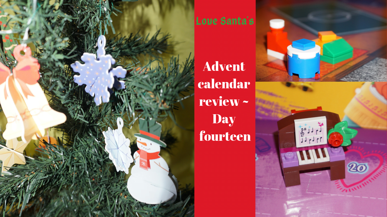 Advent calendar review Day fourteen Love Santa Advent calendar review Day fourteen Love Santa