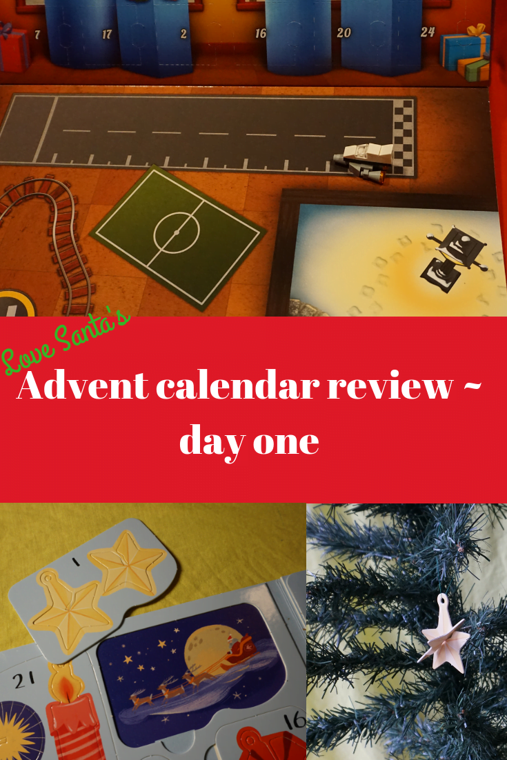 Adventreviewday1 Love Santa