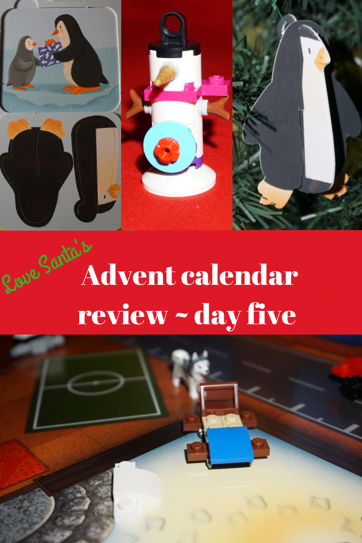 Advent review day 5 love santa