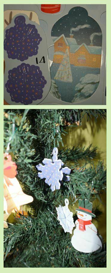 A charming snowflake tree ornament