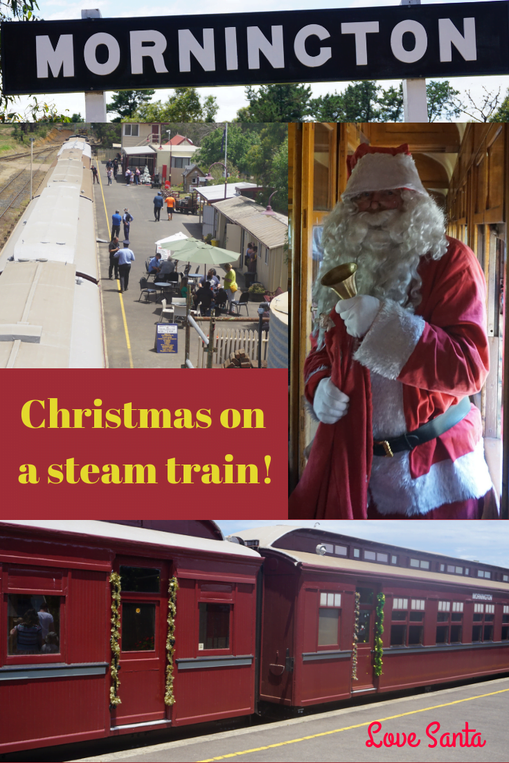 Catching the Christmas train!
