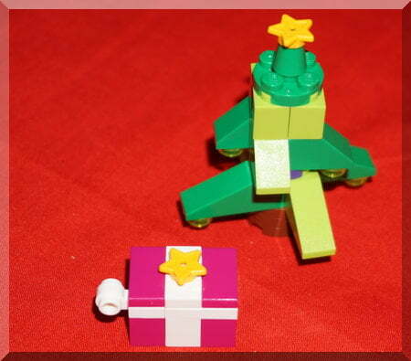 Lego Christmas tree ornament