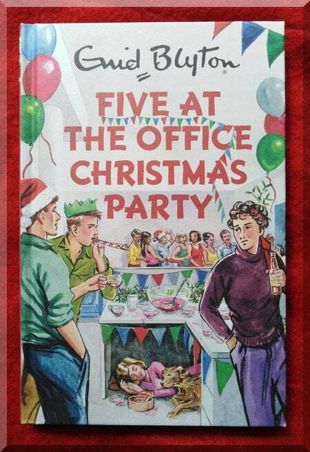 book cover of Five at the office Christmas party