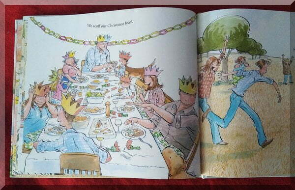 | love santa Inside pages of Christmas at Grandad's farm