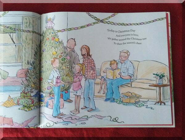 | love santa Inside pages of Christmas at Grandad's farm