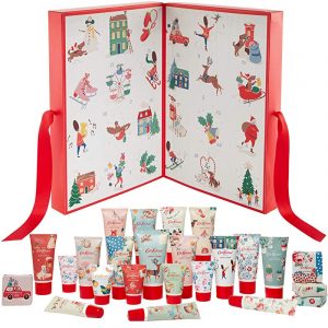 Cath Kidston Christmas Beauty Advent Calendar Gift with Bath and Body Items, 1.11 kg