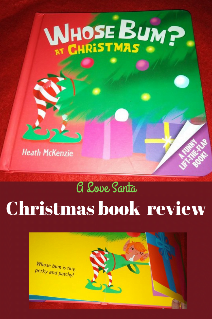Whose bum? at Christmas ~ Christmas book review