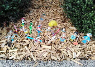 A private driveway Spoonville giving smiles to passers-by