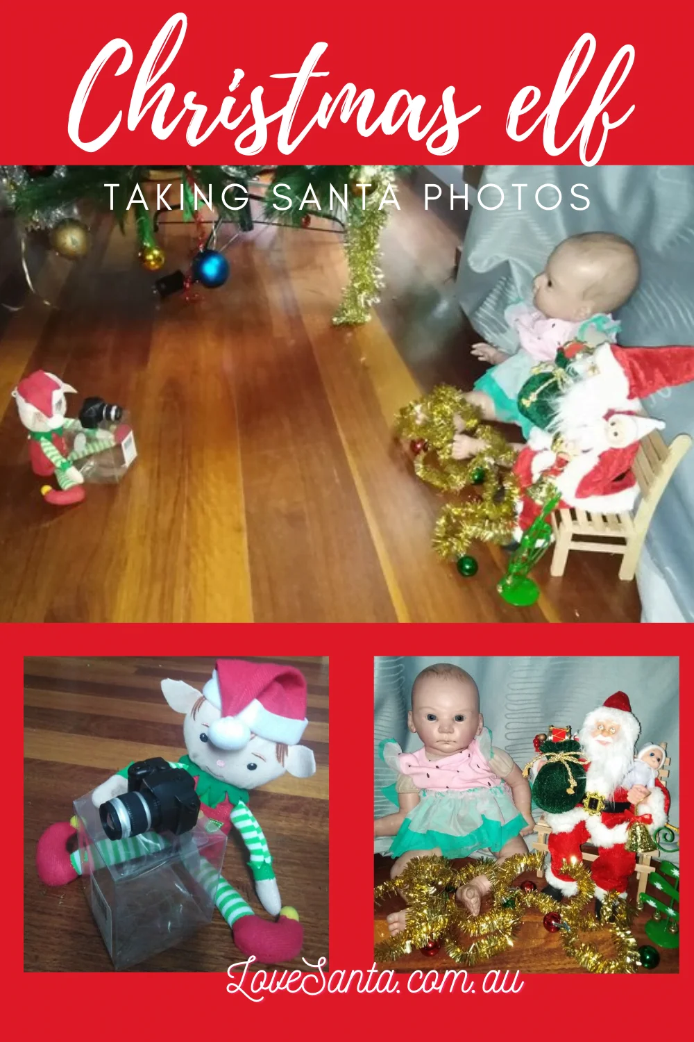 Taking Santa photos