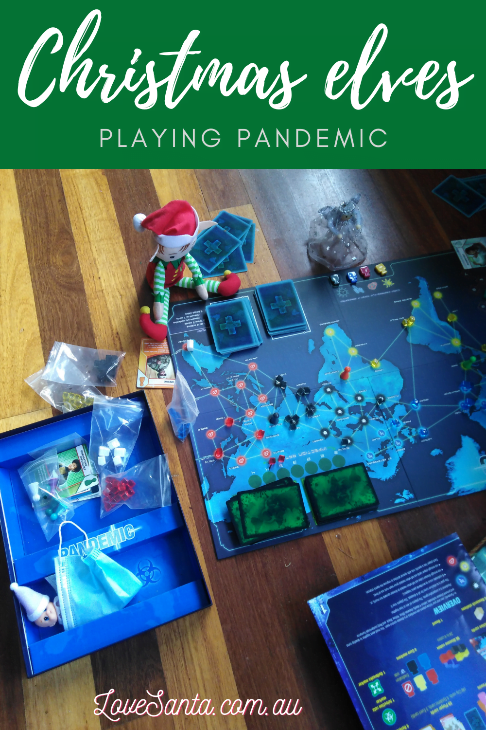 Tinkles playing pandemic
