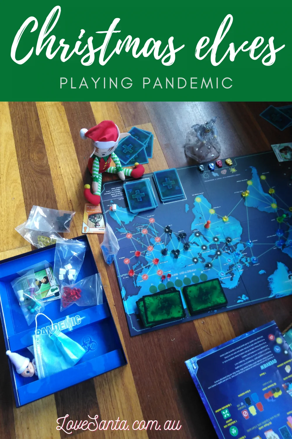 Tinkles playing pandemic