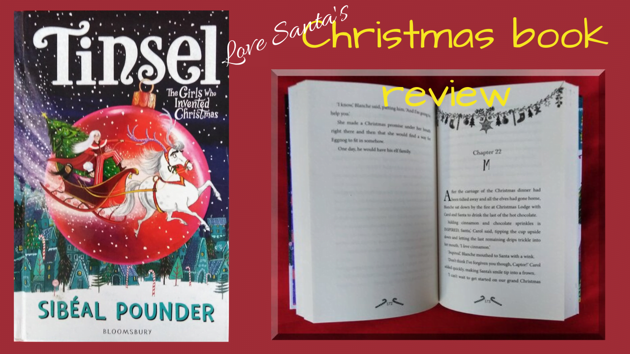 Tinsel Christmas book review Love Santa