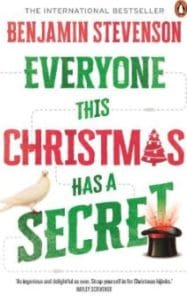 Cover of Benjamin Stephenson's book Everyone this Christmas has a secret