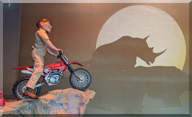 Myer_widnows_2024_australia_zoo_robert_motorbike_rhino-650x396 | love santa
