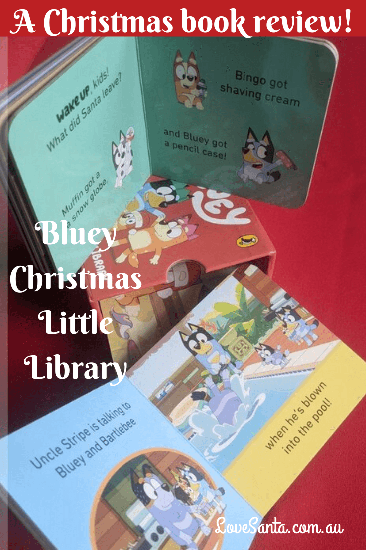Bluey Christmas Little Library ~ book review